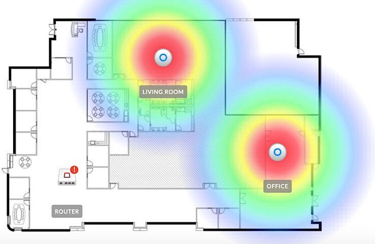 wifi signal heatmap